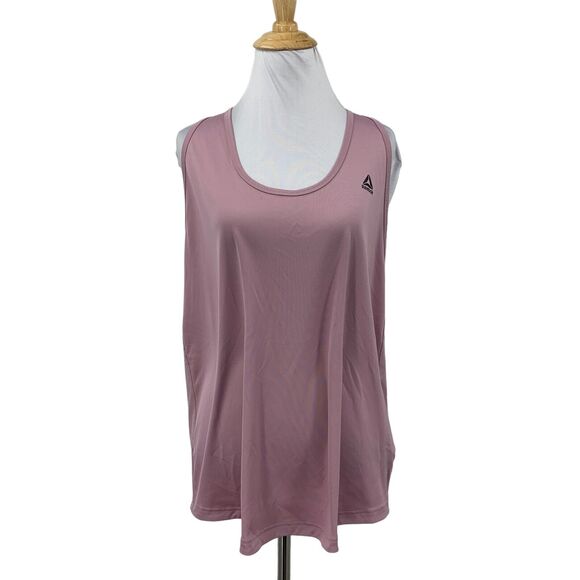 Reebok Tank Top Womens Extra Large Foxglove Speedwick Racerback Crossfit Wicking - Picture 1 of 13